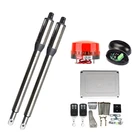 Набор для открывания двойных распашных дверей, 300 кг, автоматический Электрический привод для распашных ворот, контроль доступа к воротам во дворе, гараже