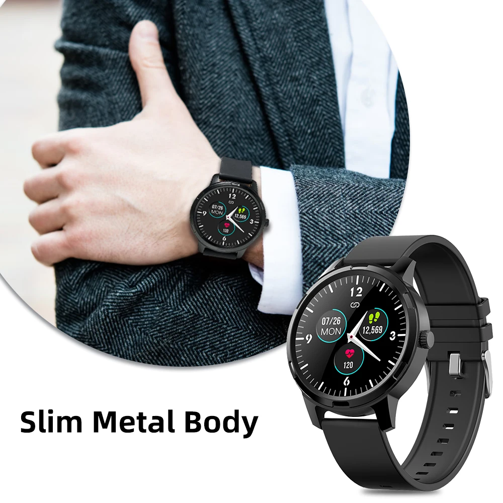 Deelife фитнес Смарт часы для мужчин и женщин 2020 подключены Android IOS спортивные