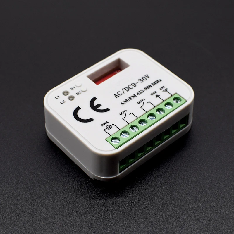 Приемник для гаражных ворот дистанционное управление несколько частот 300-900 МГц