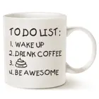 Кружка для уборки со списком, забавная кофейная кружка, Офисная кружка, кружка для работы с ложкой для перемешивания, подарок для руководителя