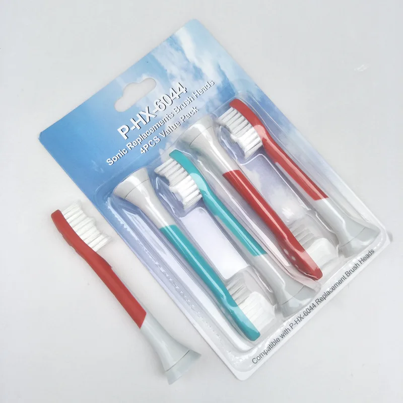 

4Pcs Generic Sonic Replacement Electric Toothbrush Brush Heads for HX6044/HX6042/HX6032/HX6311/HX6330 HX6500