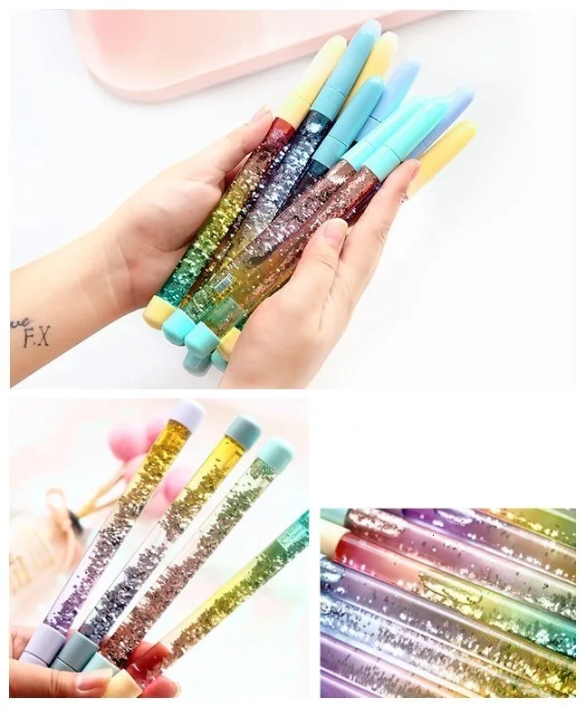"Fairy Stick ver2" 1 шт., большая Милая гелевая ручка Kawaii, ручка для рисования, 0,5 мм, синие чернила, красивые канцелярские принадлежности, подарок, офисные принадлежности