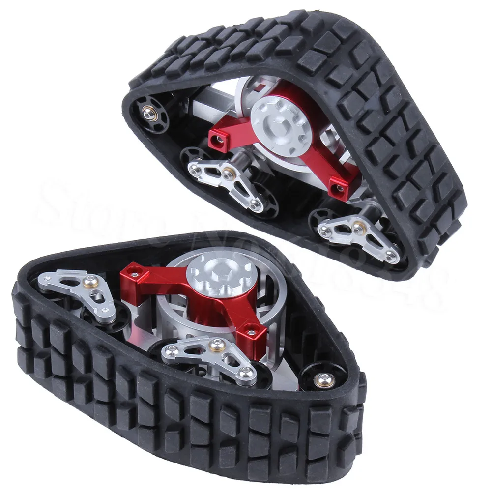 2 шт. Tanky вездеход треков колеса для 1/10 радиоуправляемая модель axial SCX10 Wraith Рок