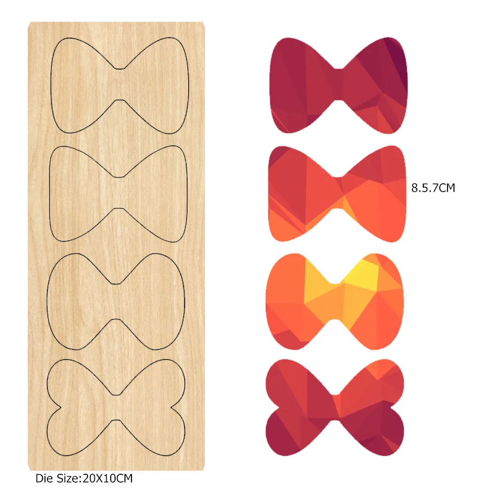 Деревянные Вырубные штампы рождественские стальные резиновые для изготовления