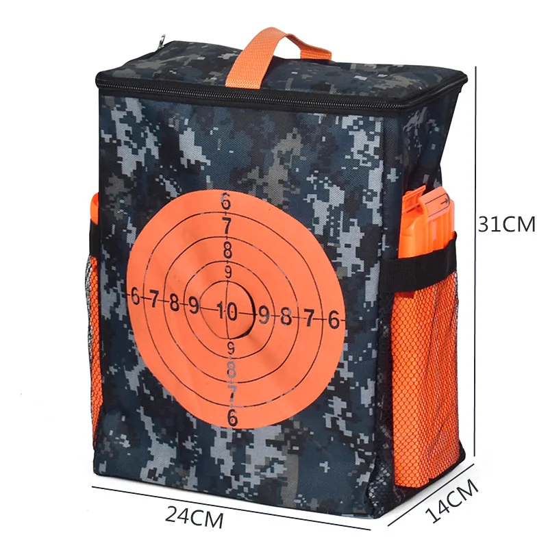 

Nerf Gun Bag Target Pouch Storage Nerf Accessoires Equipment Bag for Nerf N-Strike Refill Clip Darts Bullets Bag Target Bag Kids