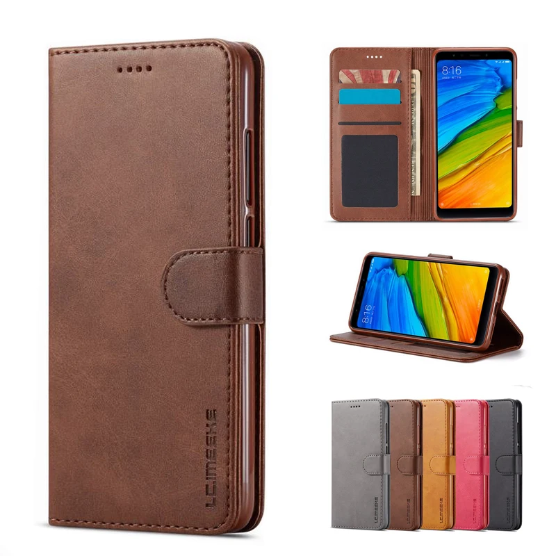 

For Huawei Honor Y5 8S 2019 Cover Case Magnetic Flip Luxury Vintage Plain Wallet Leather Phone Cases For Huawei Y 5 2019 Coque