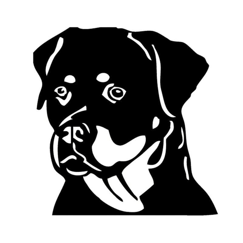 12 7*12 7 см Собака Ротвейлер милые стикеры на автомобиль модные наклейка для