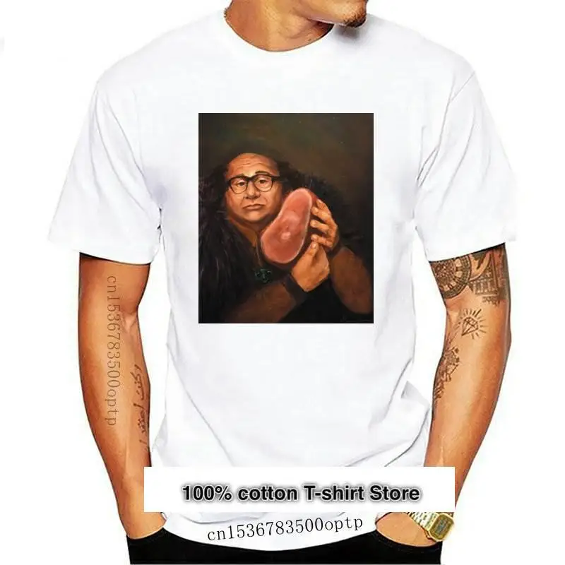 

Camiseta estilo renacentista para hombre, camisa con su amado jamón, el día de ron, Charlie, Frank Reynolds