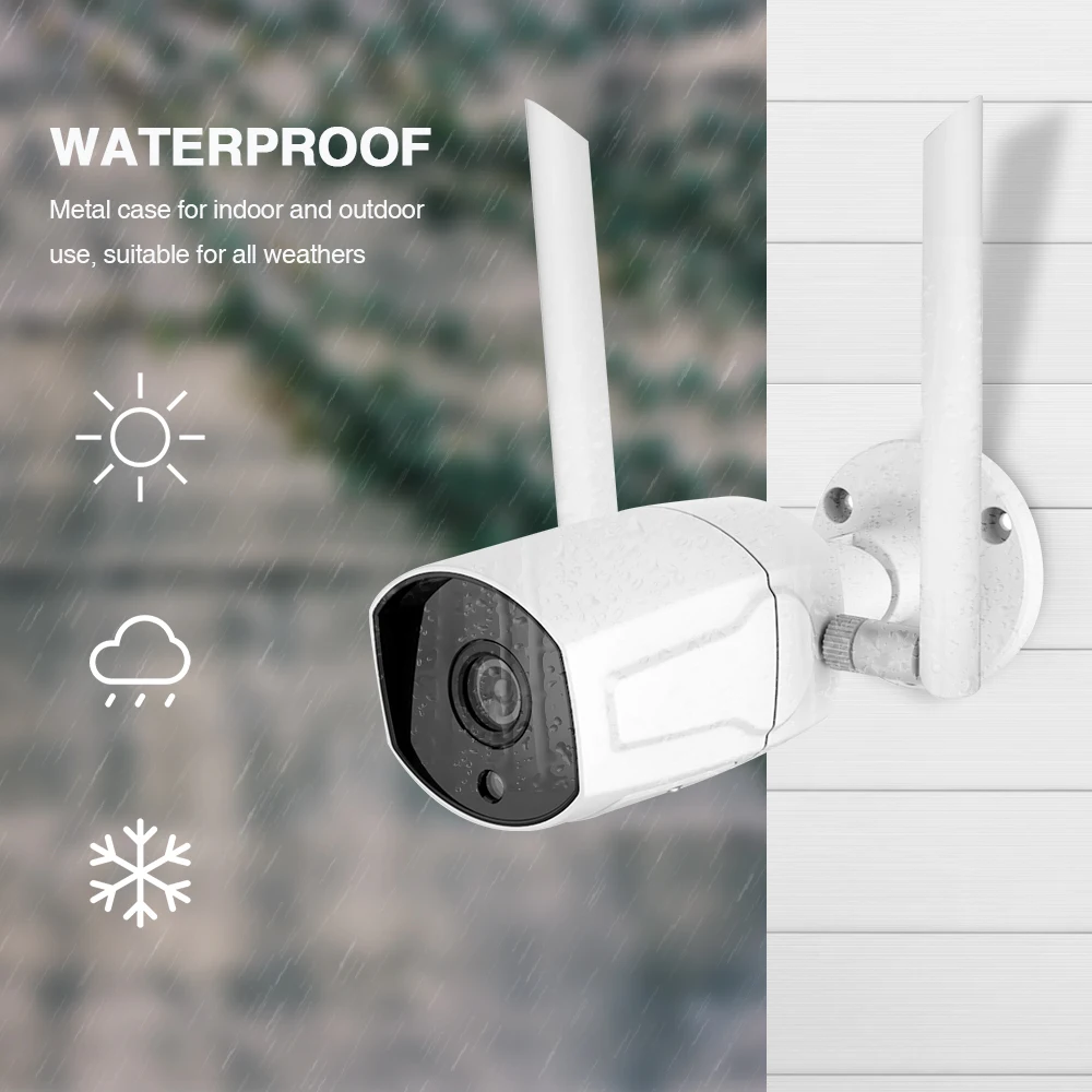 Камера Наружного видеонаблюдения LOOSAFE Yoosee 1080P 3 Мп Wi Fi ONVIF с функцией ночного