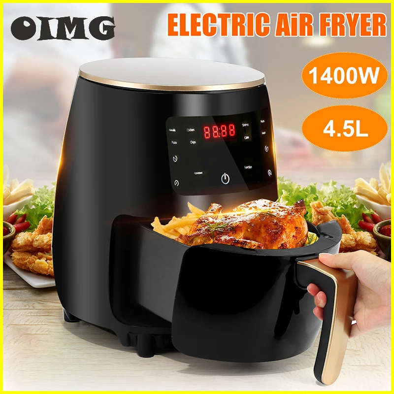 1400W 4.5L  Smart Air Fryer Health Fryer Cooker Oil Free Multi-function Smart Chicken  French Fries Frying Pot Health Cooker enlarge