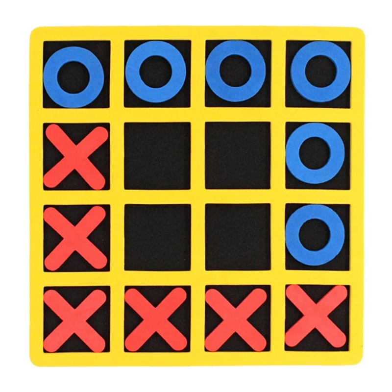 

Premium Tic-Tac-Toe Board Game, Outdoor/Indoor Party Set Toy For Children/Adults