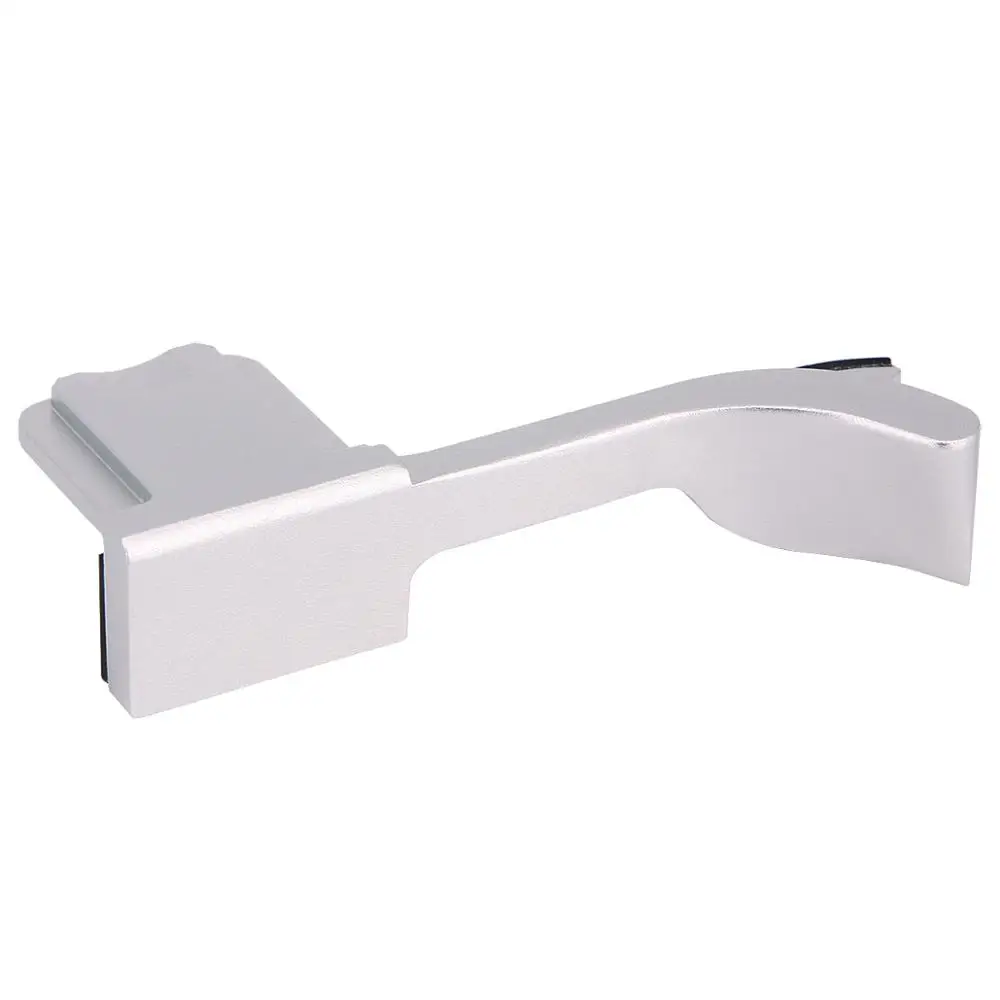 Haoge THB-LS Metal Hot Shoe Thumb Up Rest Hand Grip for Leica Q Typ116 Typ 116 Camera Silver | Tripod Monopods