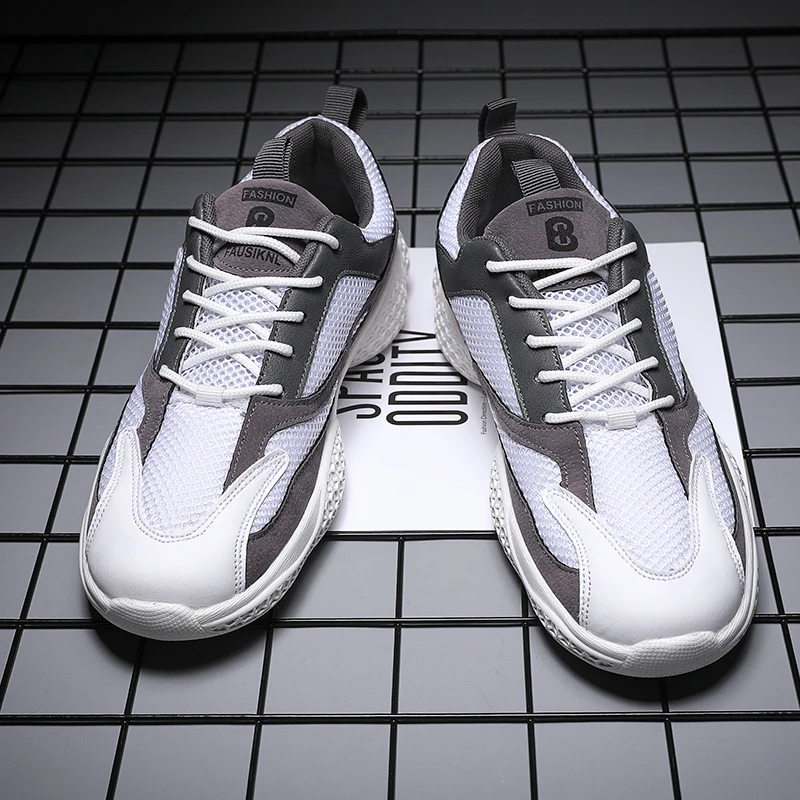 Breathable Men's Shoes Casual Fashion Comfortable Rubber Sole Lightweight Outdoor Summer Non Slip Popular Sport | Обувь