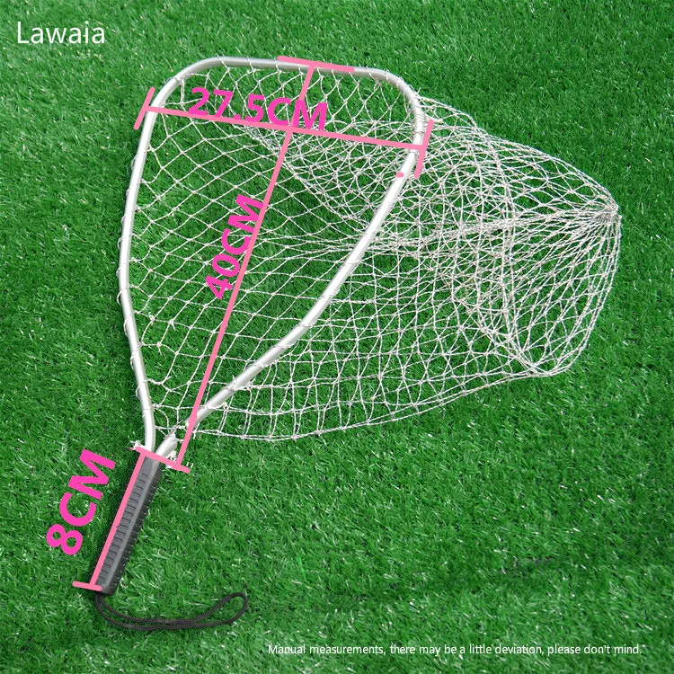 Рыболовная сеть Lawaia для ловли нахлыстом алюминиевое кольцо короткие ручки