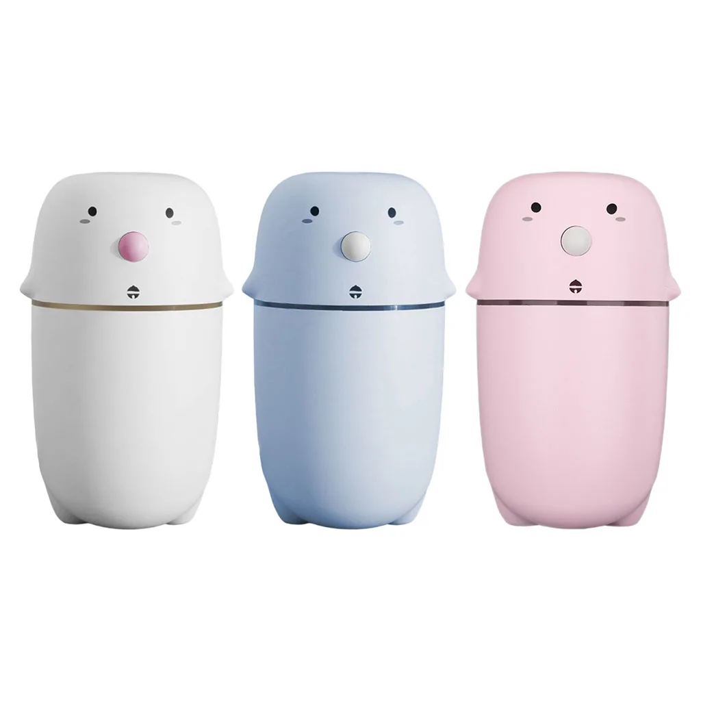 

Mini Air Humidifier 300ml Aroma Essential Oil Diffusers for Home Office Spa Car Mini Cool Mist Maker Purifier
