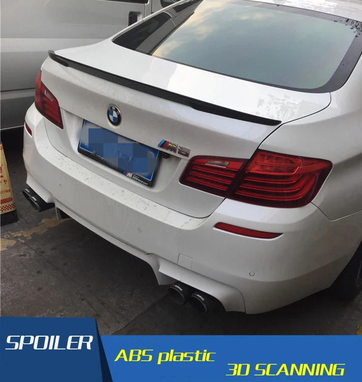Для BMW F10 F18 спойлер Высокое качество углеродного волокна из материала для M5 520i 528i