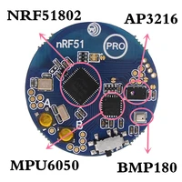 nrf51802 ap3216 mpu6050 bmp180 bluetooth 4 0 temperature sensor module air pressure sensor accelerometer gyro ambient light