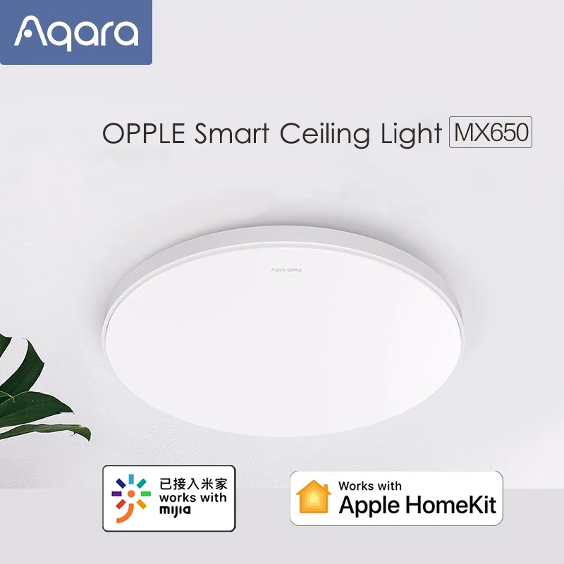 Умный потолочный светильник AQara OPPLE MX650 65 лм голосовое управление 4 режим ing Zigbee 3 0
