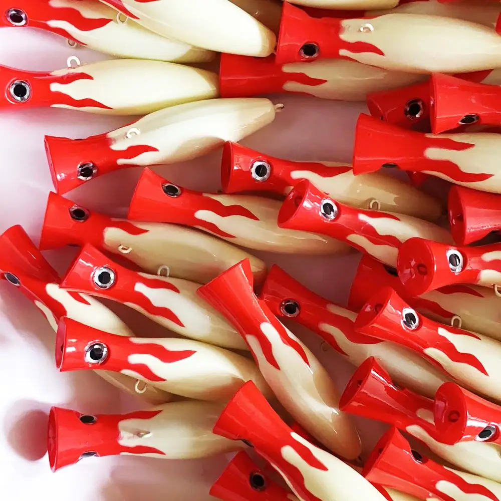 12cm 16.5cm Hard Lure Big Popper 6 Colors Top Water Fishing Lures Crankbait Minnow Swimming Crank Baits pesca | Спорт и развлечения