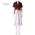 Final Fantasy 7 Айрис Косплэй костюм; Карнавальный костюм на Хэллоуин, Рождество, костюм