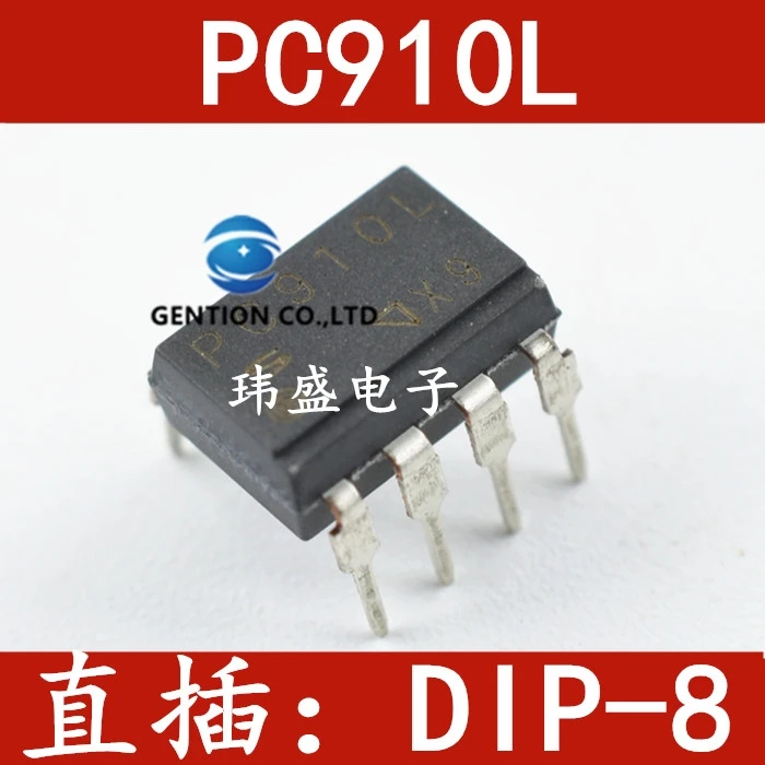 

10 шт. PC910 PC910L DIP-8 светильник муфта оптический изолятор фотоэлектрический устройства в наличии 100% новый и оригинальный