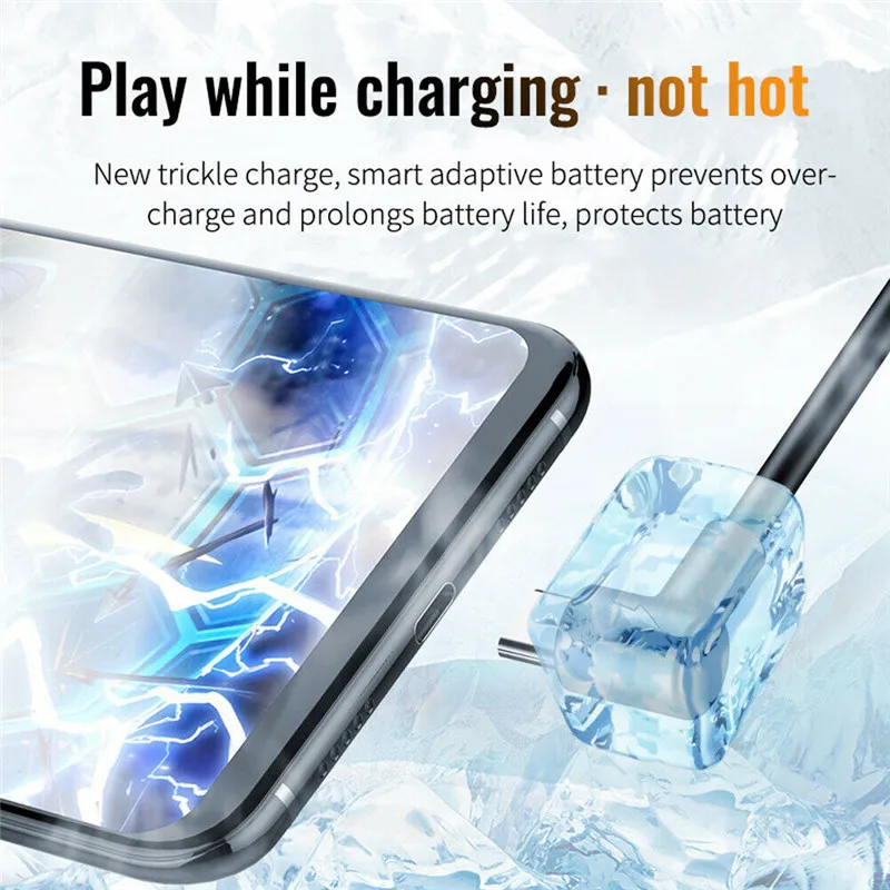 

1 2 3m Super Fast Charge Data Type C 5A USB C Cable For Samsung Huawei P40 pro Xiaomi TypeC Charger long Mobile Phone Wire Cord