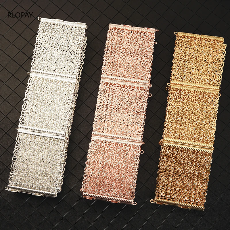 Новый дизайн Марокканское свадебное платье пояс блестящий кристалл повязка на