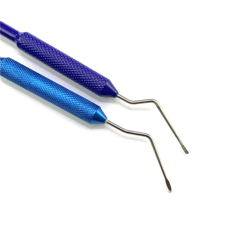 Игла для пчелиных червей Move инструменты из нержавеющей стали голубого цвета