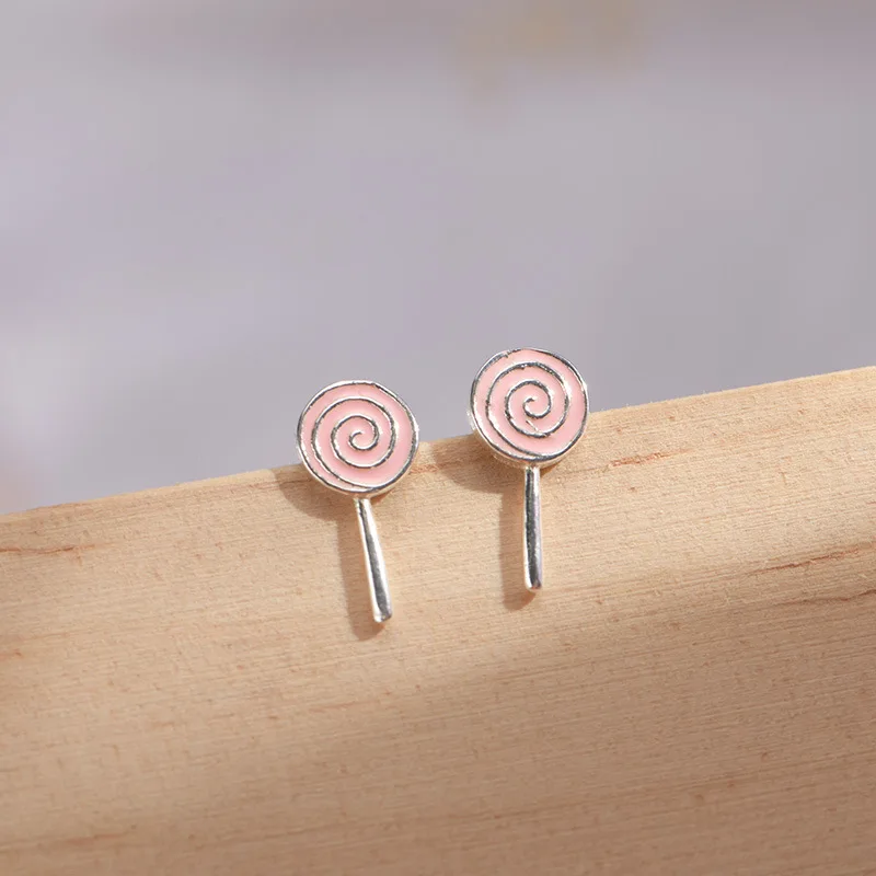 

925 Sterling Silver Stud Earrings For Women Boucles d'oreilles Wedding Jewelry eh1230