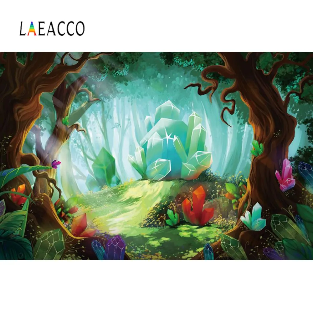 Laeacco сказочная Волшебная книга лес окно дерево для детской вечевечерние