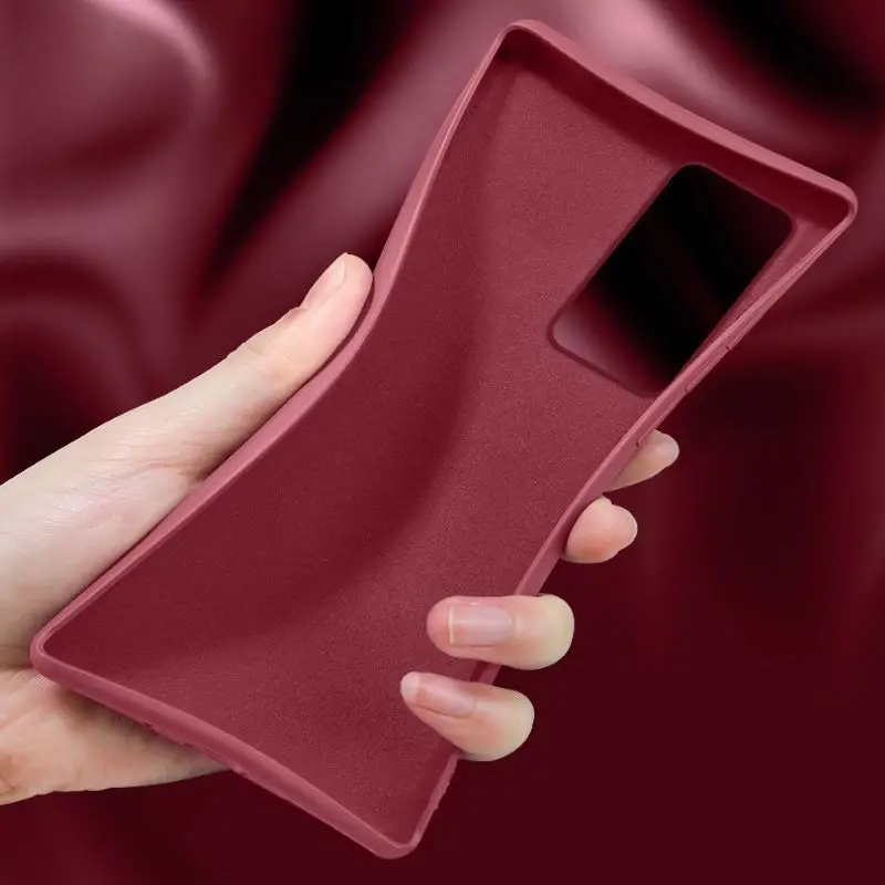 Жидкий силиконовый ударопрочный чехол из ТПУ для Huawei P40 Pro бампер телефона Mate 30 20