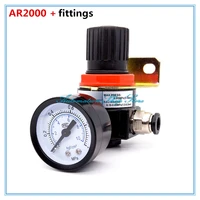 ar2000 g14 pneumatic air compressor pressure regulator reduction valve ar 2000 w fittings 4 6 8 10 12mm
