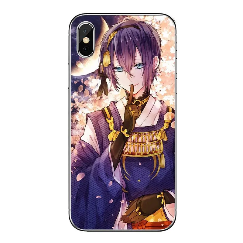 Для Motorola Moto x4 E4 E5 G5 G5S G6 Z Z3 G3 C Play Plus Touken Ranbu Horikawa Kunihiro Hotarumaru Аниме Чехол для