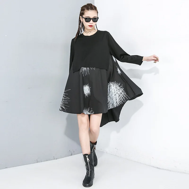 Max LuLu 2020 весенние корейские модные дизайнерские женские свободные платья женское