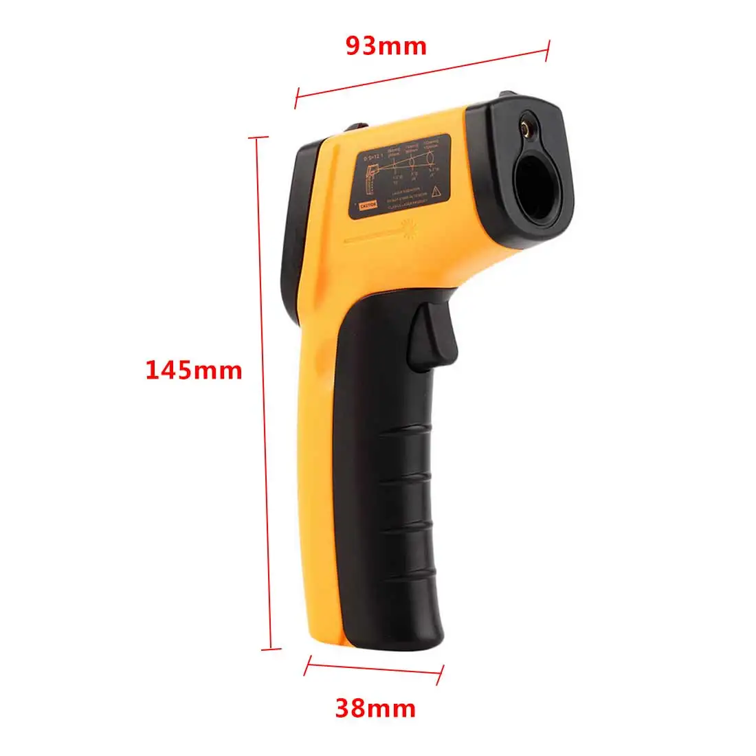 

GM320 Handheld Digital Laser Point Gun For Industryc Non-Contact Temperature LCD Display -50~380 Degree IR Thermometer