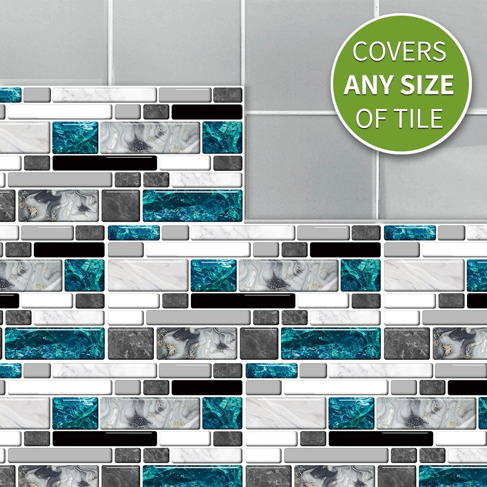 9/27 шт. стены Стикеры самоклеящиеся настенные плитки Современная Стиль Наклейки