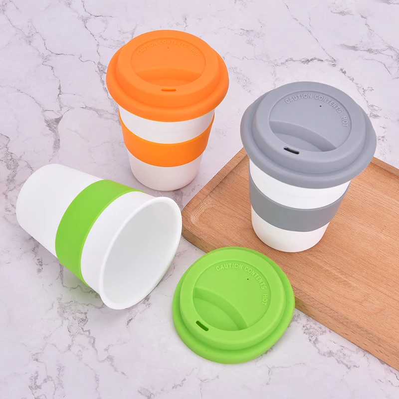 Многоразовая термоизоляционная керамическая дорожная Кружка 400 мл 1 шт. чашка для