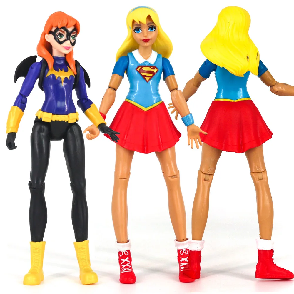 Оригинальная фигурка DC Wonder Woman Супергерои Бэтмен супер девушка модель BJD куклы игрушки для детей Justice League