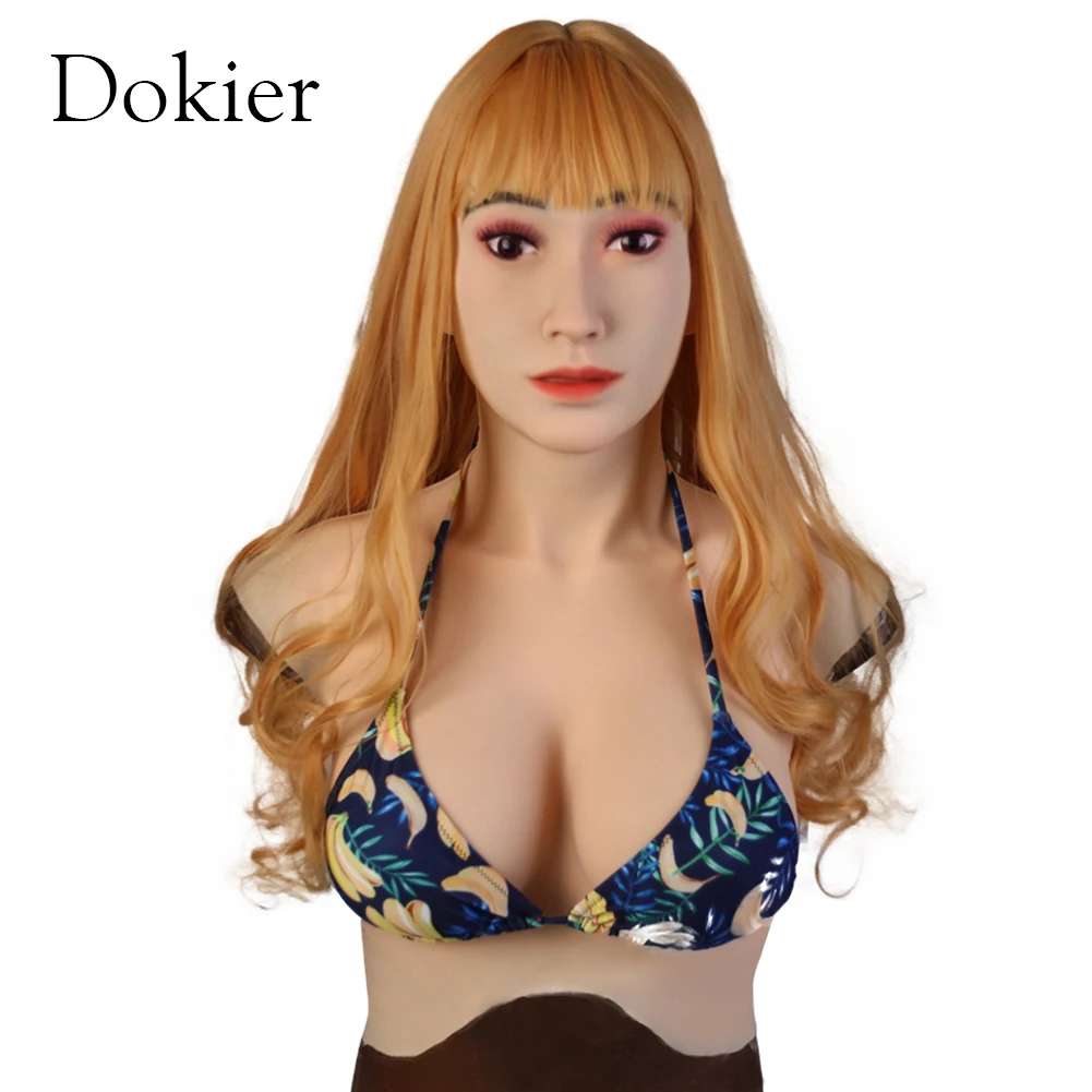 Силиконовая маска Dokier Женская кожа для Хэллоуина |