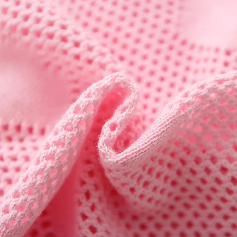 Тонкая летняя куртка для маленьких девочек кардиган шаль розовое пляжное пальто