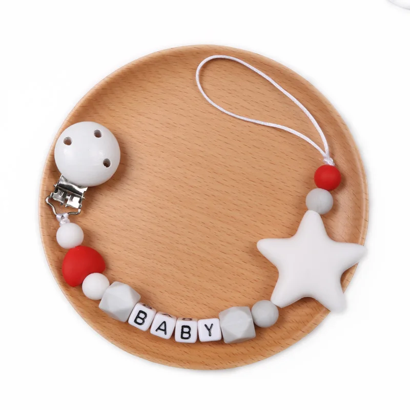 Рисунок 3 - Персонализированные именные зажимы для соски