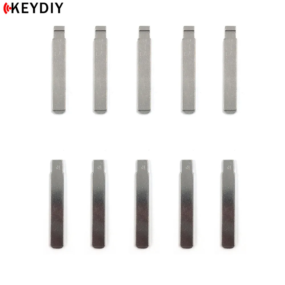 KEYDIY металлический пустой необработанный флип KD/VVDI/JMD дистанционный VA2 HU83 SX9 ключ