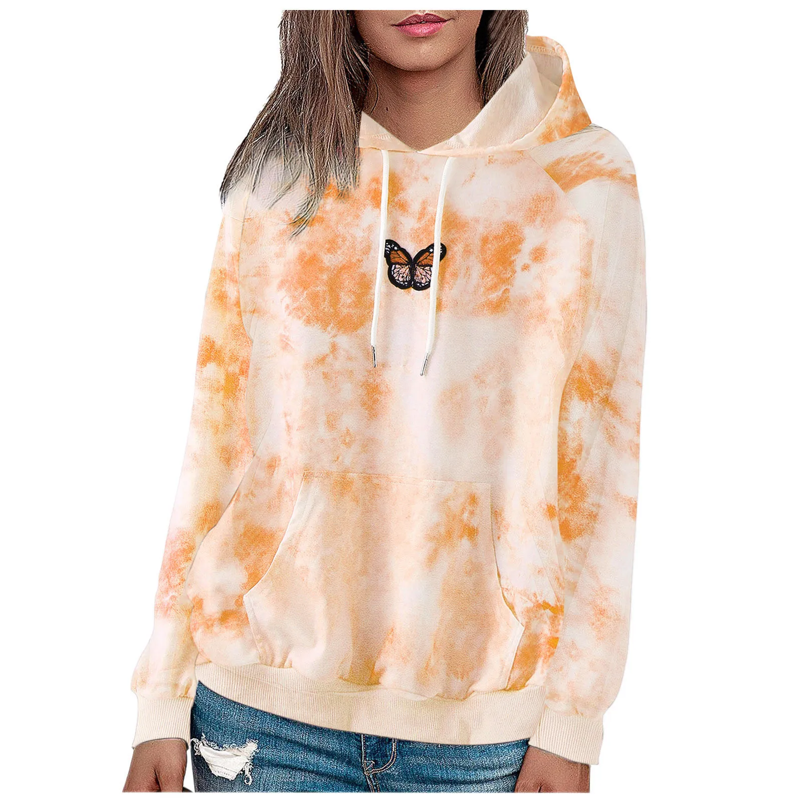 Милая Осенняя толстовка зимняя теплая Женская Повседневная Блузка Mikina с длинным