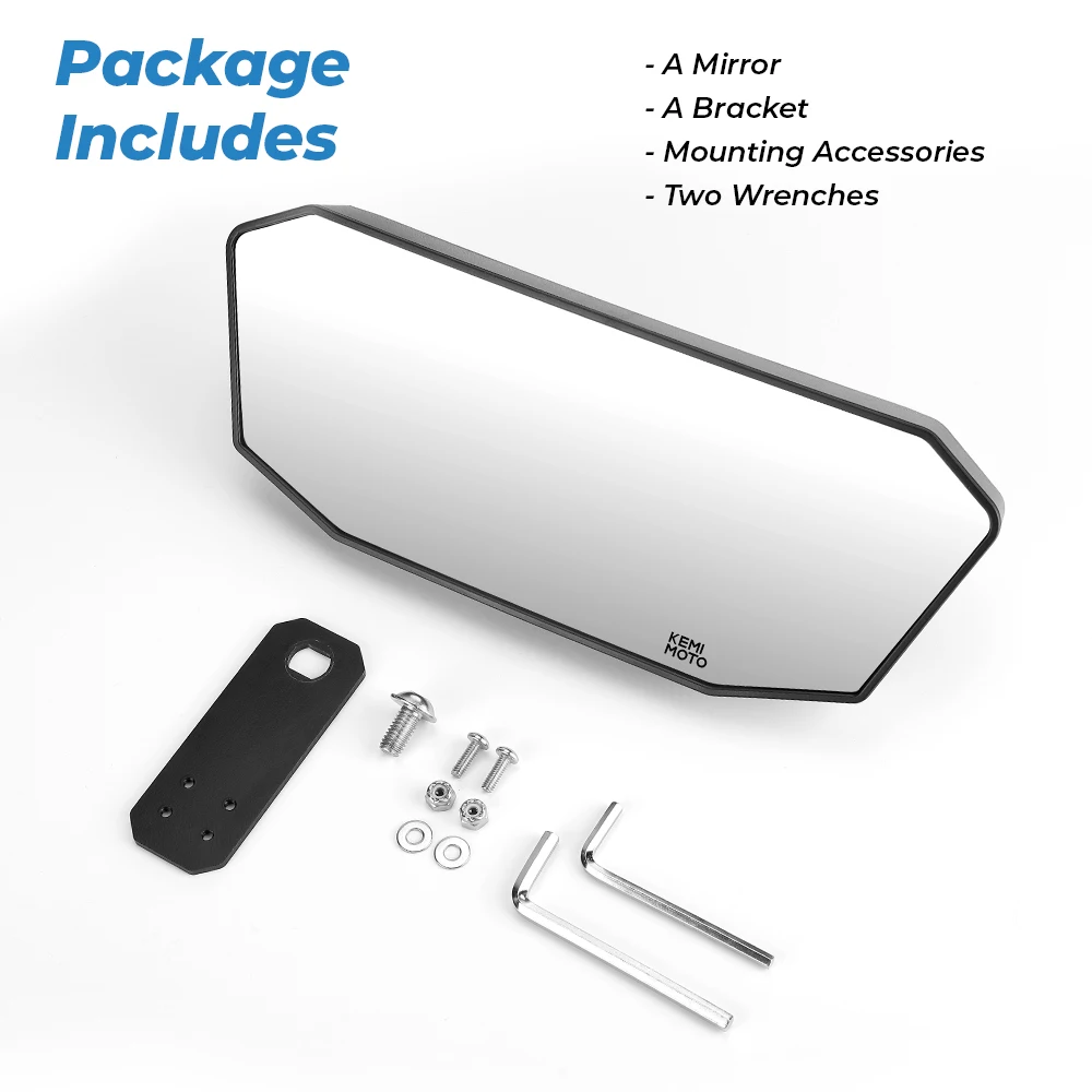 Зеркало заднего вида KEMIMOTO UTV для Polaris Ranger 500 570 900 XP 1000 ° 360 2017 2018 2019 2020 2021 | Автомобили