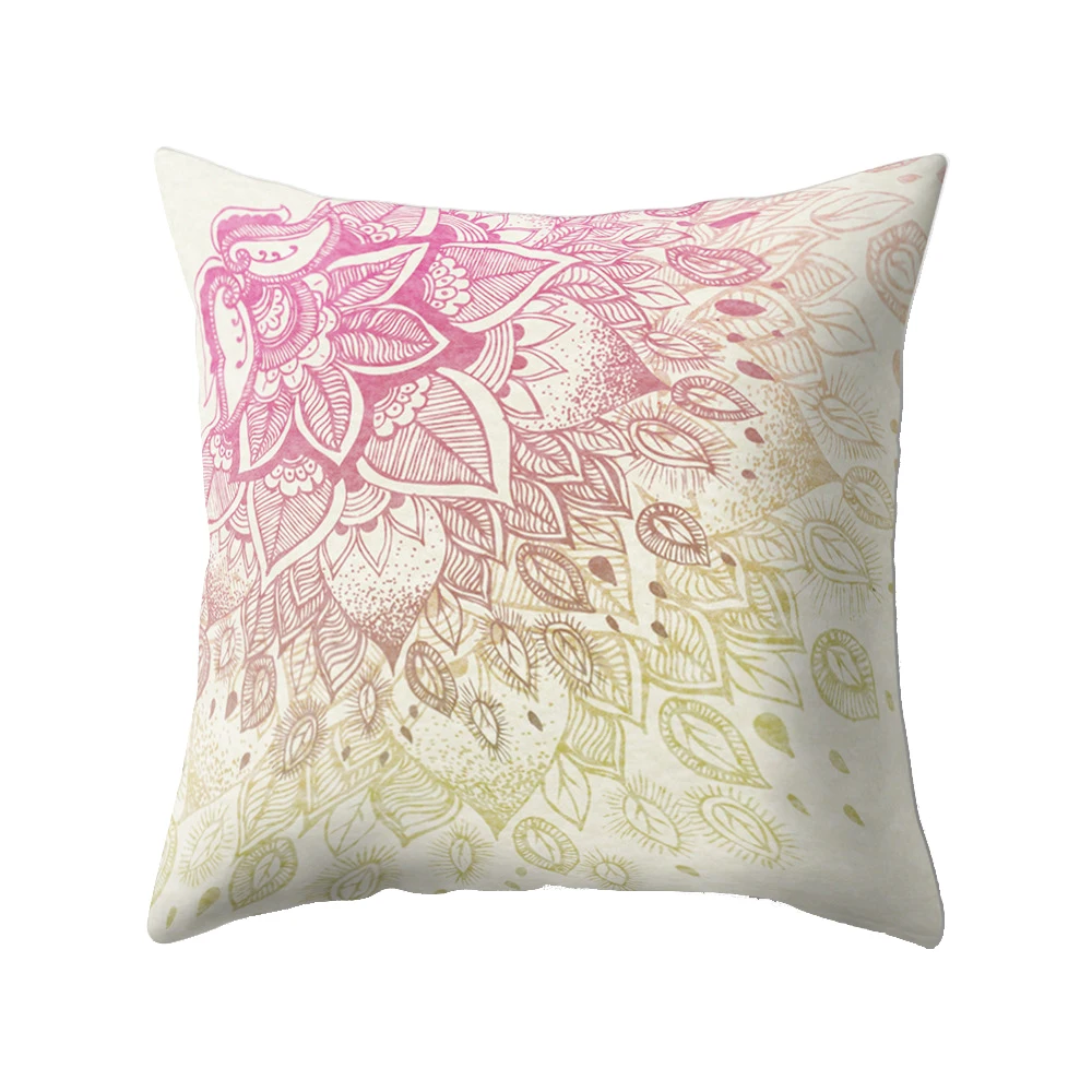 1 шт. богемное Бохо покрытие декоративная подушка чехол Цветочная наволочка 45*45