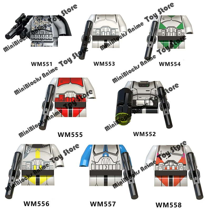 

Single Sale Movie Disney WM6036 Star Buliding Block Bricks Wars Mini Action Figures Kid Educational Assembly Toys Birthday Gifts