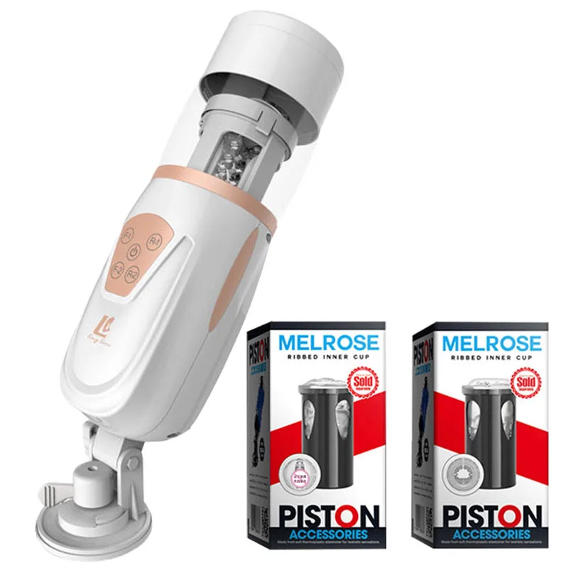 Electric Suck Male Masturbator Handsfree Automatic Piston Telescopic Masturbation Cup Rotation Sex Machine Toys for Men-50 | Красота и