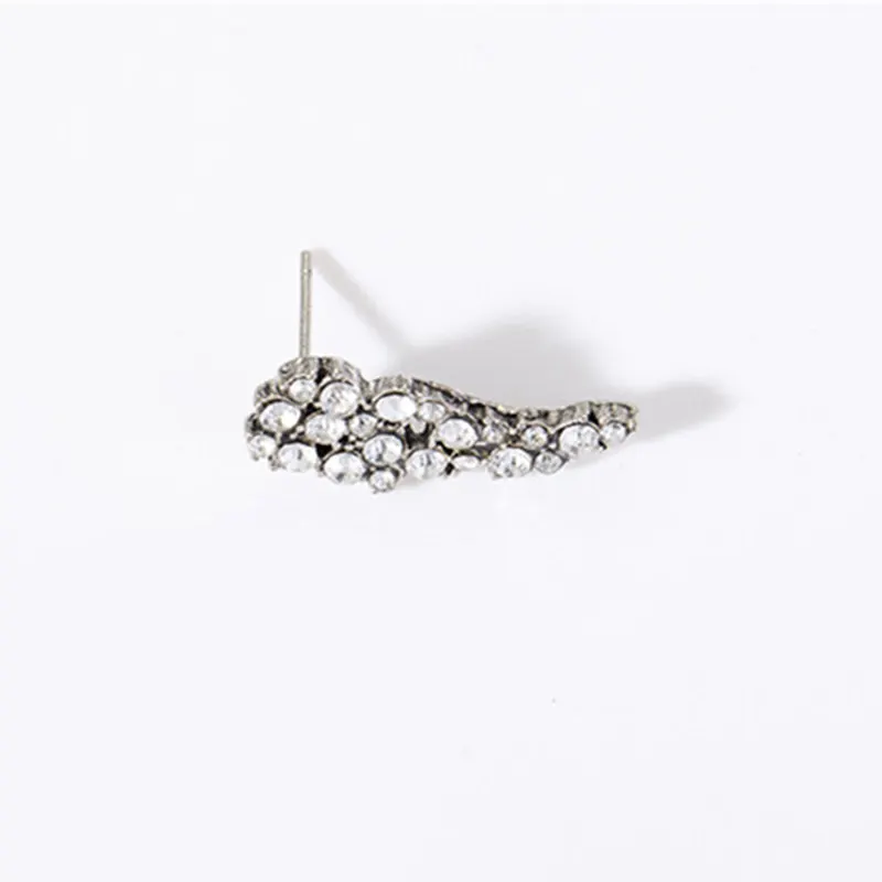 1 шт.! Крыло с украшением в виде кристаллов серьги для женщин богемном стиле