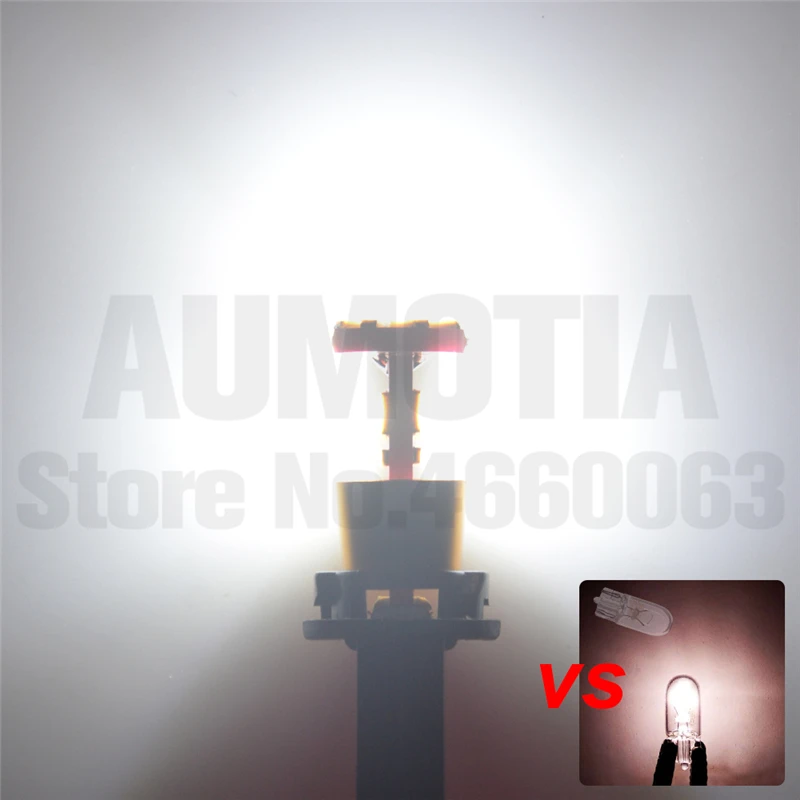 

100pcs T10 LED CANBUS W5W Car light Luces LEDs Para Auto Super Bright Clearance Interior Side light 21 4014 LEDs DC 9-28V