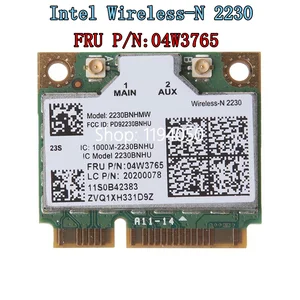 Беспроводная сетевая карта Bluetooth 4,0 Wifi N2230 300M Mini Pcie карта 04w3765 для Y400 Y500 B590 E430 Y410 Y430 K29Intel 2230